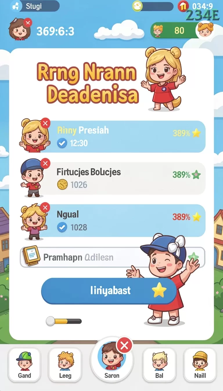 Cuplikan layar RUBAH4D — menu navigasi