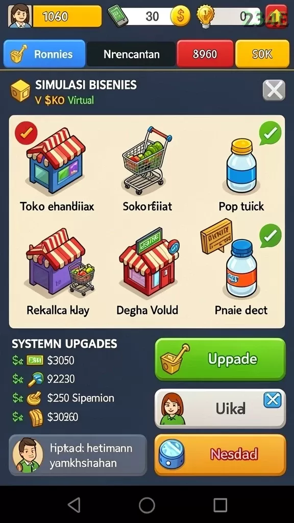 Cuplikan layar ZZ4D — halaman utama